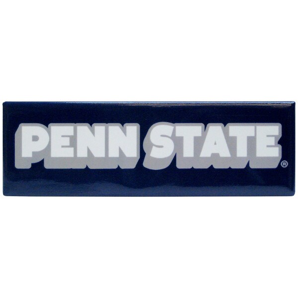 metal magnet with 3D printed Penn State